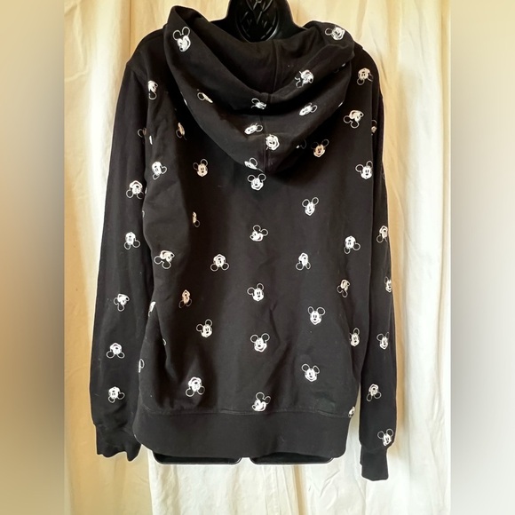 Official Disney Apparel Classic Mickey Womens Sz L Zip Up Hoodie With Pockets - Picture 2 of 6